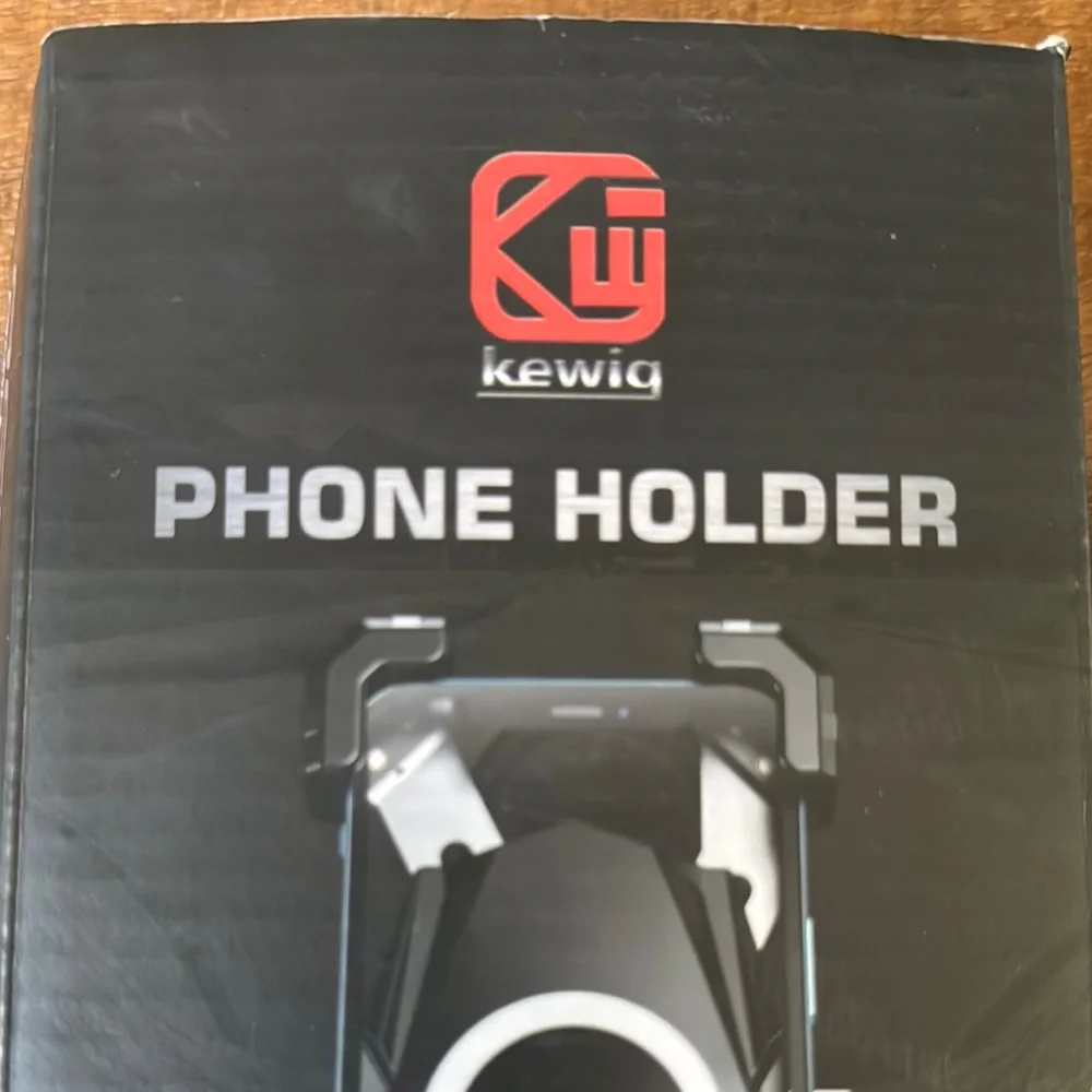 Black Phone Holder for Street Bike